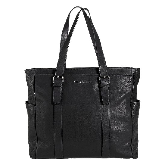 Cole Haan Trovato Zip Top Tote Black Outlet Online