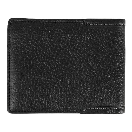 Cole Haan Merced Slim Wallet Black Grain Outlet Online