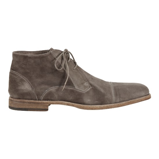 Cole Haan Vincenti Cap-Toe Boot Fossil Suede Outlet Online