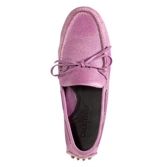 Cole Haan Air Grant Driving Moccasin Hibiscus Suede Outlet Online
