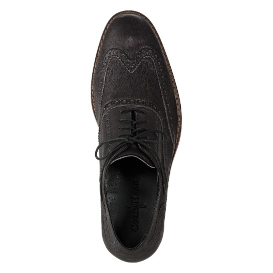 Cole Haan Air Colton Casual Wingtip Black Outlet Online
