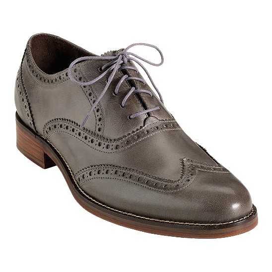 Cole Haan Air Madison Wingtip Oxford Charcoal Outlet Online