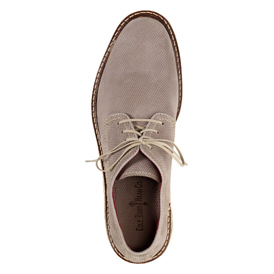 Cole Haan Cooper Plain Toe Light Gray Embossed Outlet Online