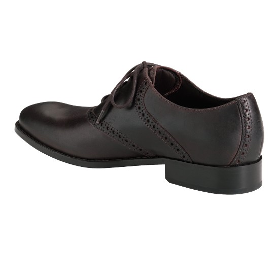Cole Haan Air Colton Saddle Oxford Chocolate Brown Outlet Online