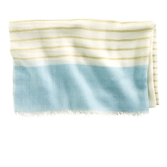 Cole Haan Transitional Stripe Scarf Ivory/Chick/Candy Fl Outlet Online