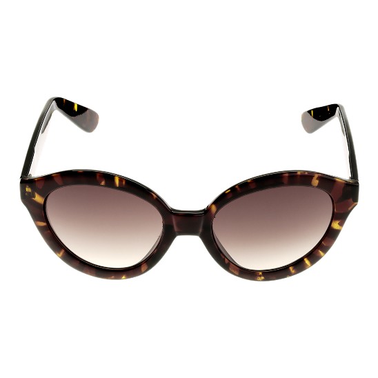 Cole Haan Glamour Oval w/Logo Sunglasses Tortoise Outlet Online