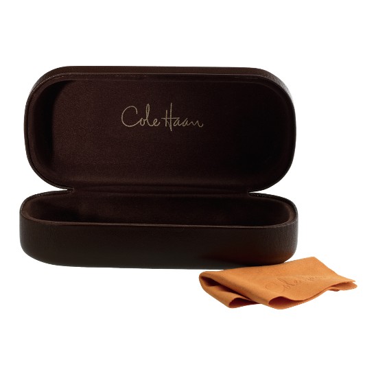 Cole Haan Glamour Oval w/Logo Sunglasses Black Outlet Online