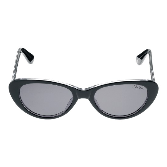 Cole Haan Handmade Acetate Cateye Sunglasses Black/Crystal Outlet Online