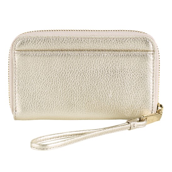 Cole Haan Jitney Electronic Wristlet White Gold Outlet Online