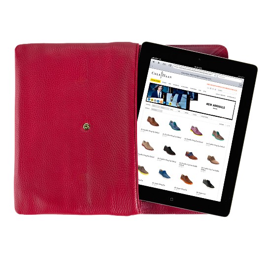 Cole Haan Village Tablet Envelope Tango Red Outlet Online