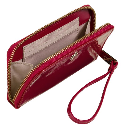 Cole Haan Jitney Electronic Wristlet Tango Red Patent Outlet Online