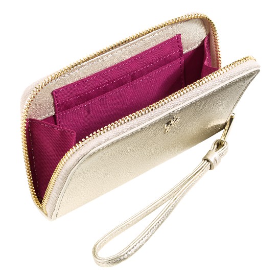Cole Haan Jitney Electronic Wristlet White Gold Outlet Online