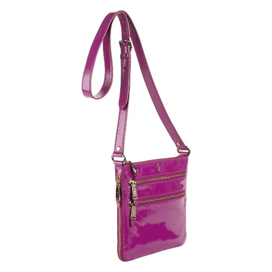 Cole Haan Jitney Sheila Crossbody Beet Patent Outlet Online