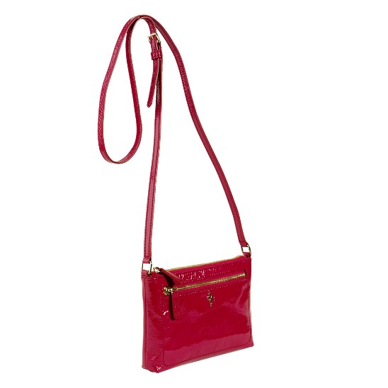 Cole Haan Jitney Ali Mini Crossbody Tango Red Patent Outlet Online