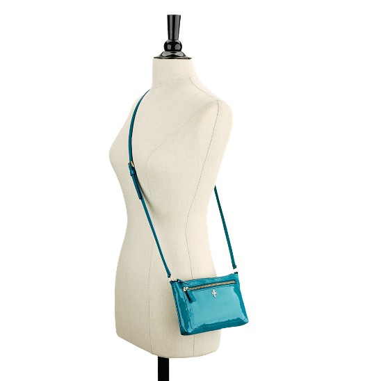 Cole Haan Jitney Ali Mini Crossbody Caribbean Patent Outlet Online