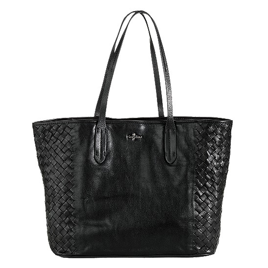 Cole Haan Victoria Leather Tote Black Outlet Online