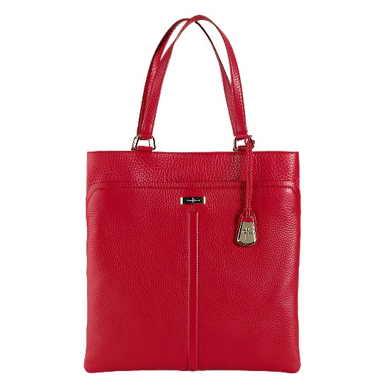 Cole Haan Village Marcy Market Tote Tango Red Outlet Online