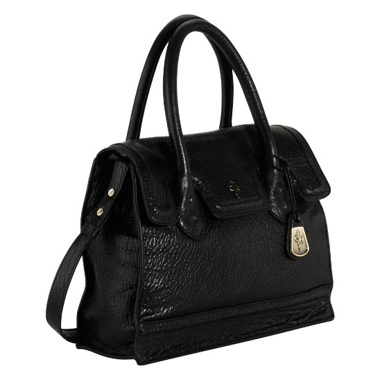 Cole Haan Brooke Small Flap Tote Black Outlet Online