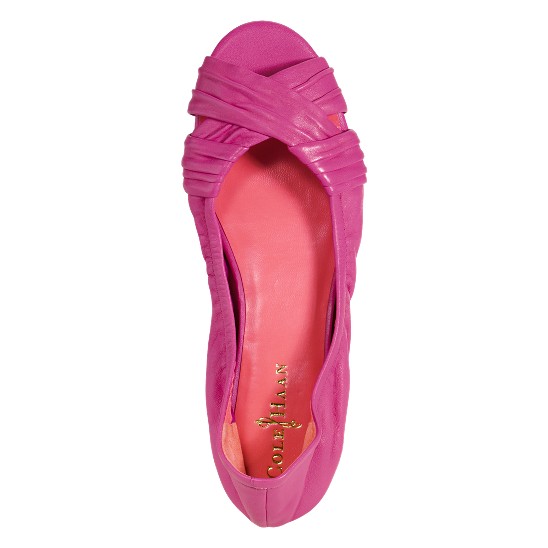 Cole Haan Air Nadine Open Toe Ballet Rock Candy Nappa Outlet Online