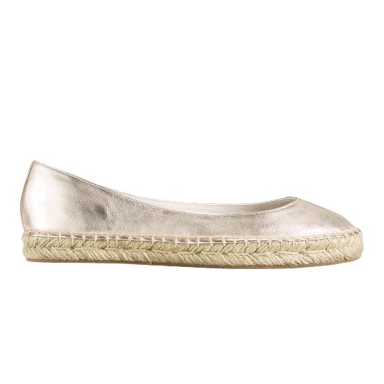 Cole Haan Aimee Ballet Soft Gold Metallic Outlet Online