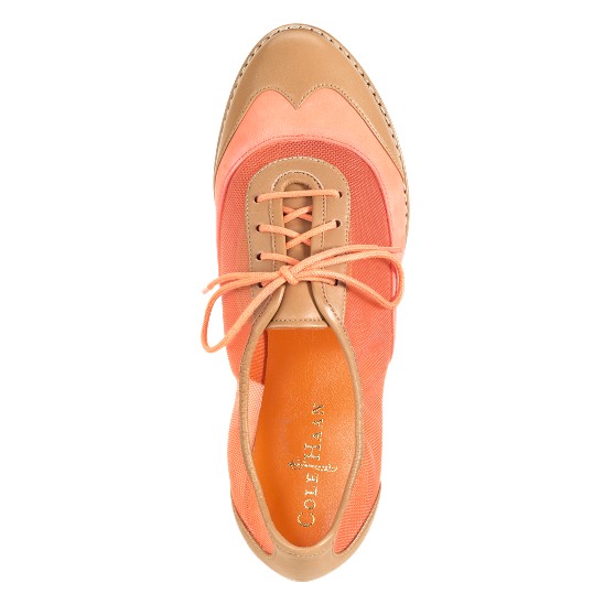 Cole Haan Kody Oxford Melon Mesh/Melon Suede/Sandalwood Nappa Outlet Online