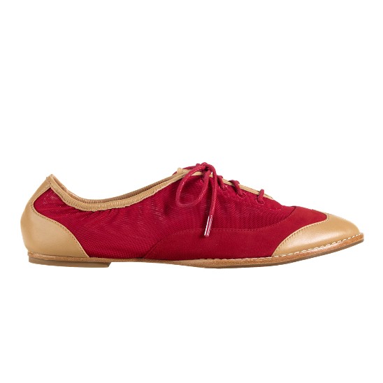Cole Haan Kody Oxford Tango Red Mesh/Tango Red Suede/Sandalwood Nappa Outlet Online