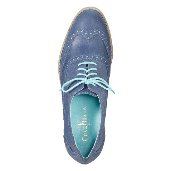 Cole Haan Alisa Oxford Harbour Blue/Candy Floss Outlet Online
