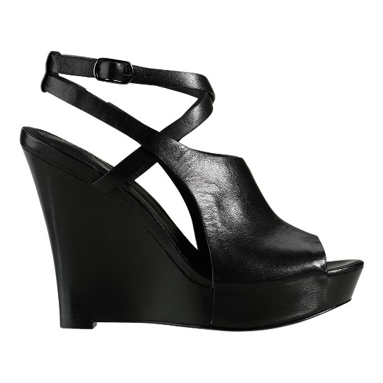 Cole Haan Air Gilda Open Toe Wedge Black Outlet Online
