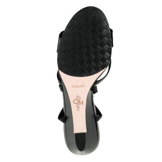 Cole Haan Air Kierin Sandal Black/Black Patent Outlet Online