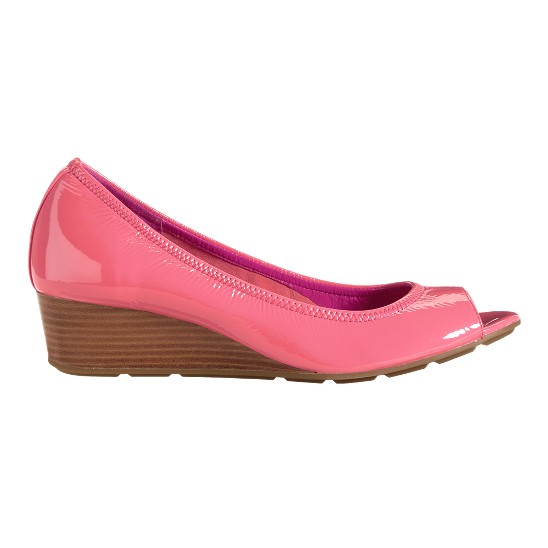 Cole Haan Air Tali Open Toe Wedge 41 Shrimp Patent Outlet Online