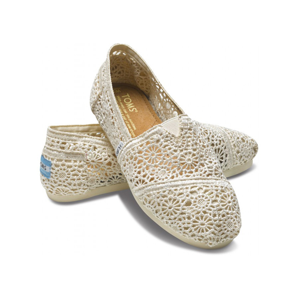 Toms Natural Crochet Women Classics Outlet Online