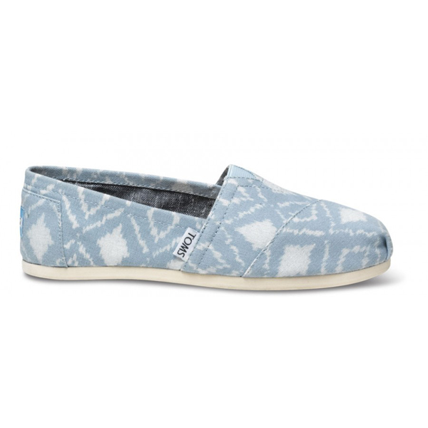 Toms TOMS Blue Ikat Women Classics Outlet Online