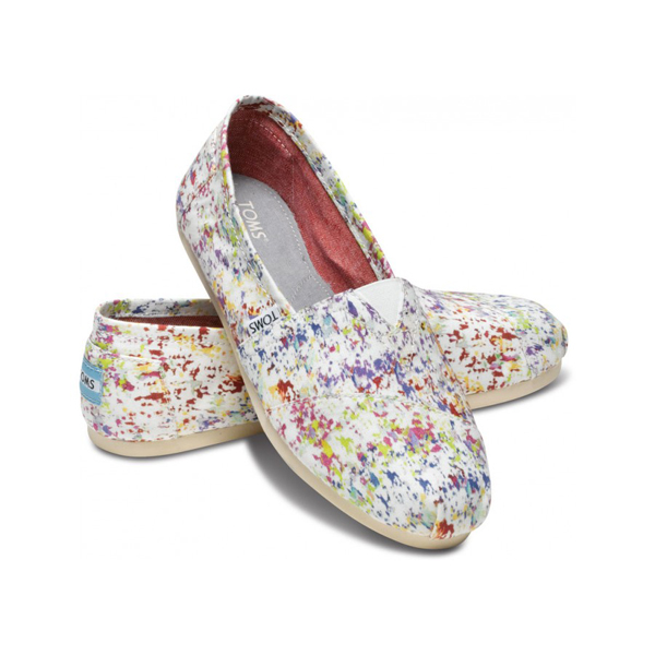 Toms Splatter Women Vegan Classics Outlet Online