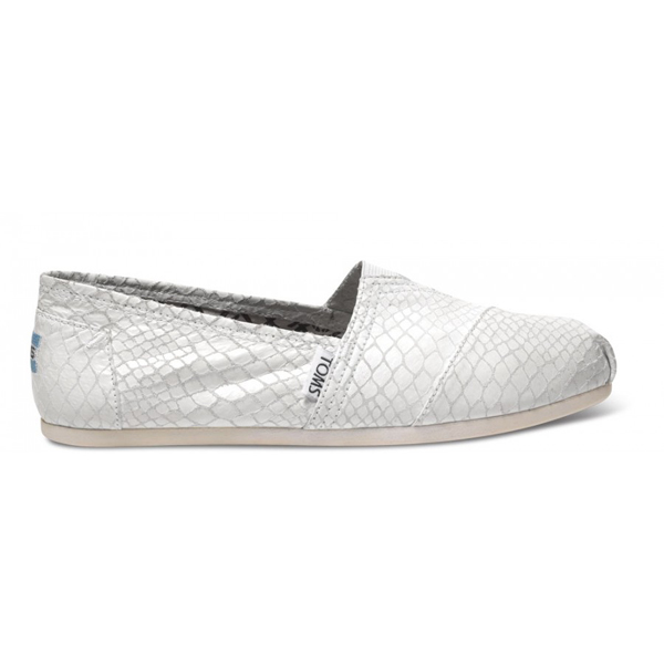TOMS+ White Serpentine Women Classics Outlet Online
