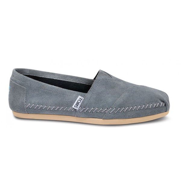 TOMS+ Grey Sitka Women Moccasin Classics Outlet Online